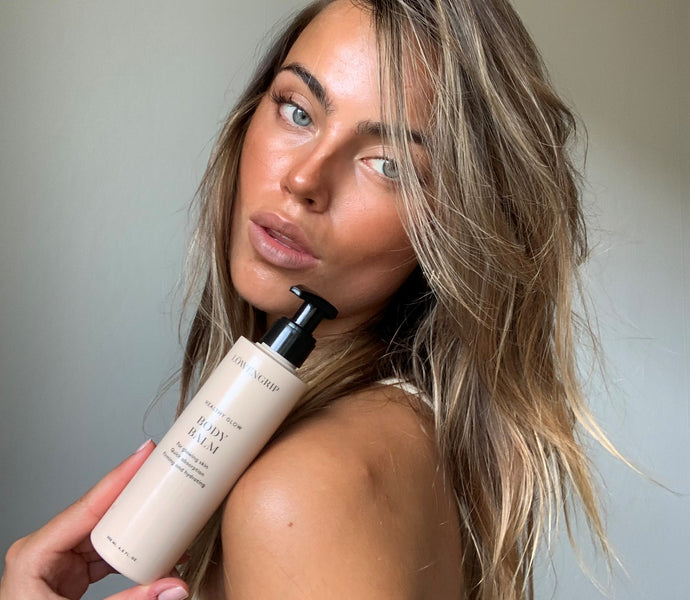 How model Rebecca Wicklin maximizes her summer glow